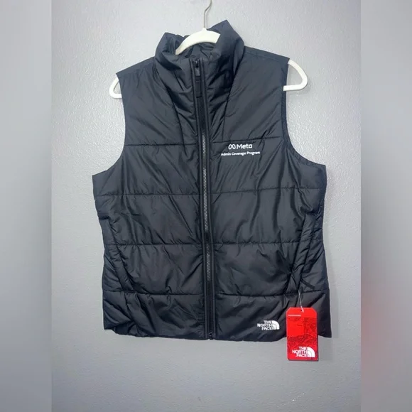 North Face insulated vest black L NWT - Picture 1 of 7